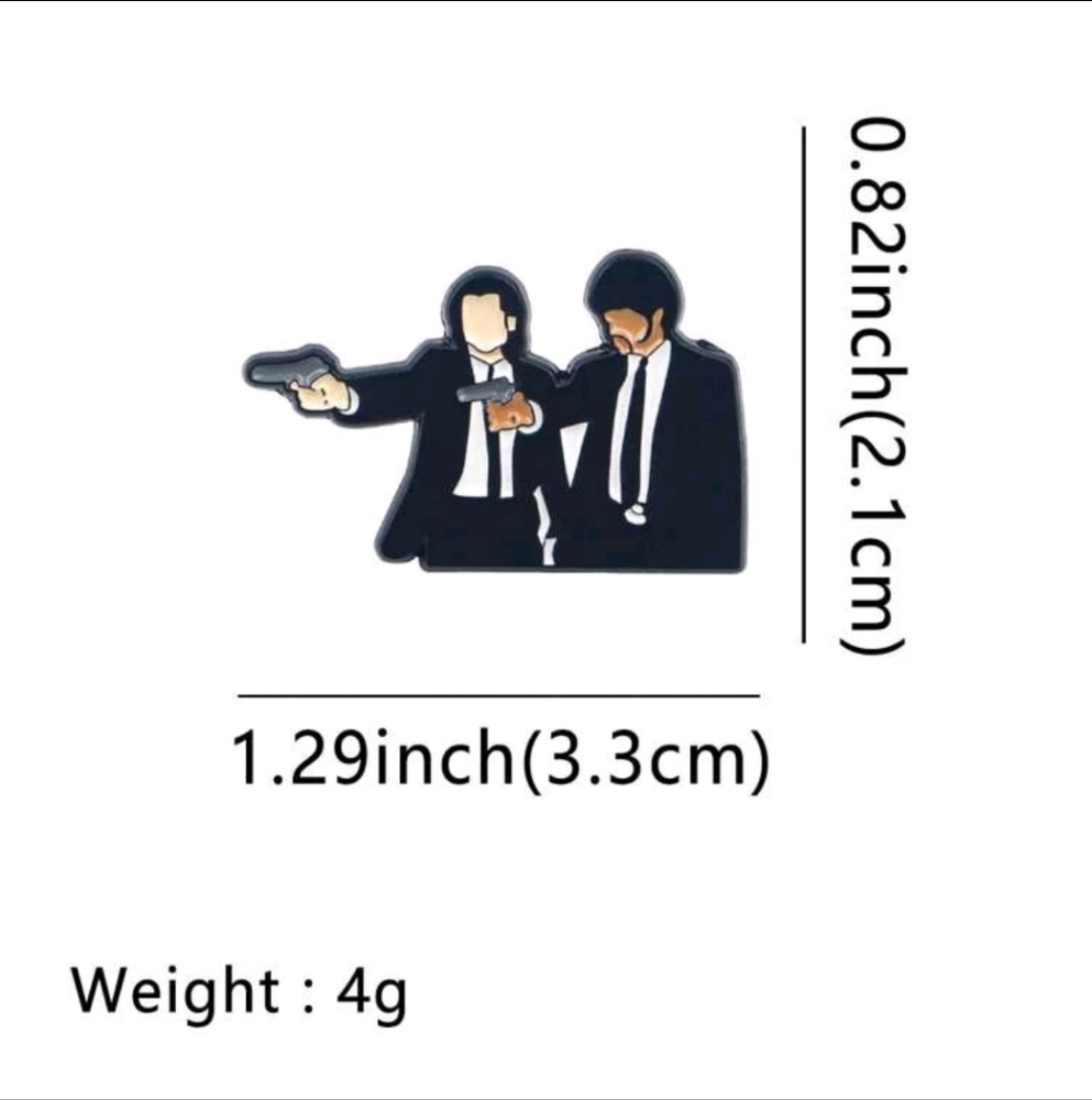 Pulp Fiction Pin - Picture 4 of 4